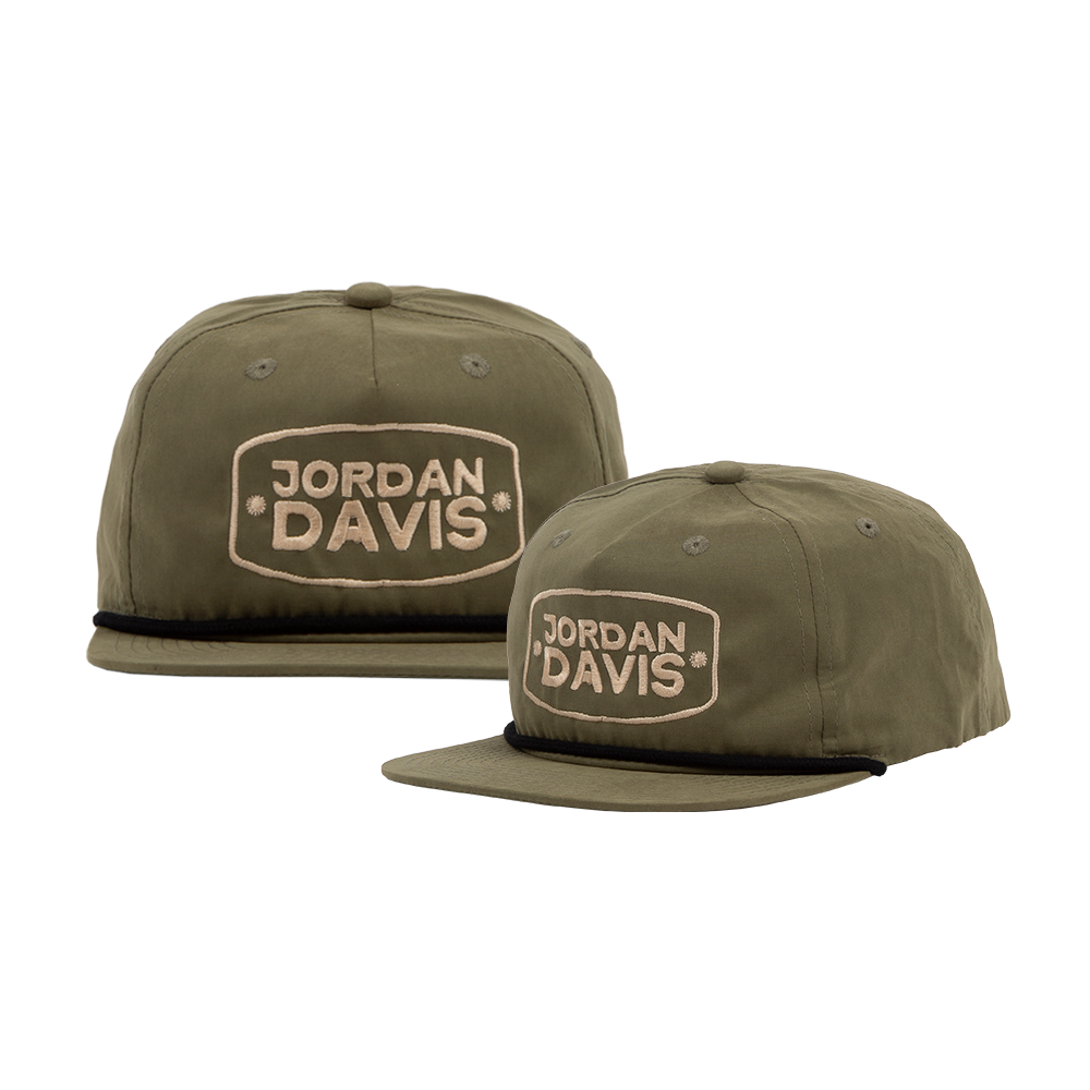 Embroidered Logo Hat Jordan Davis Official Store