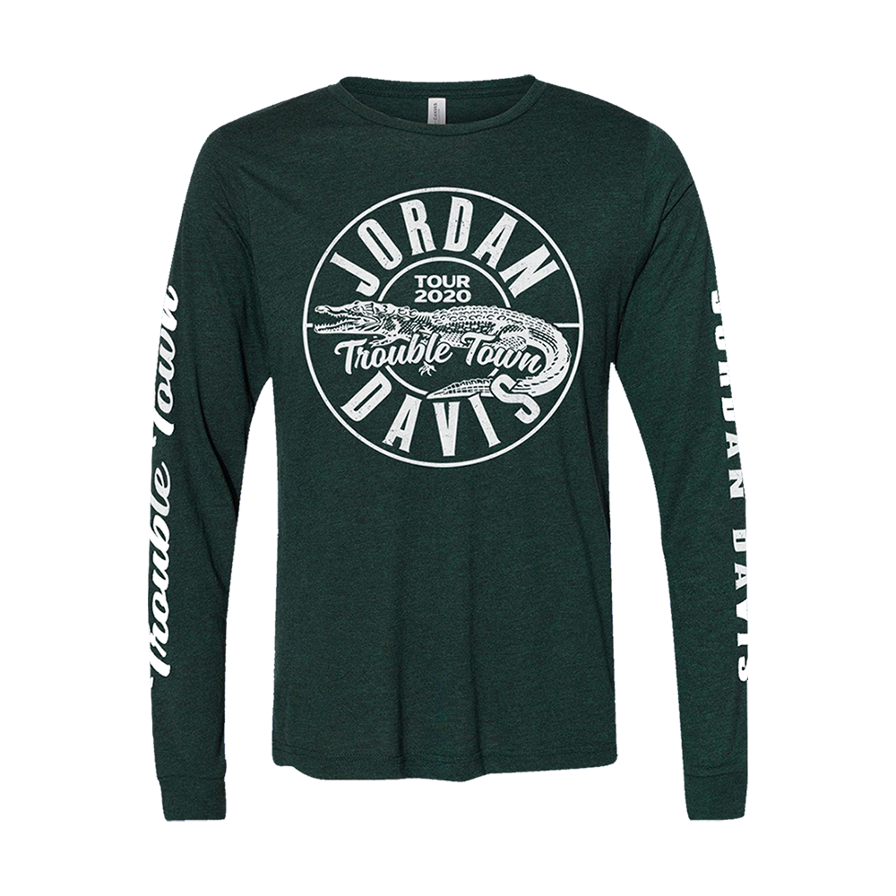 Emerald Alligator Long Sleeve Tee