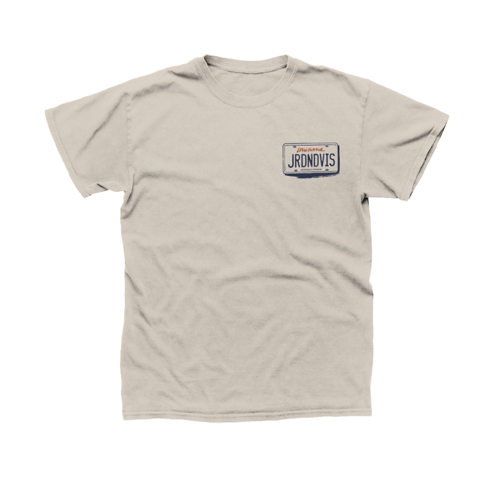 License Plate Tee Front