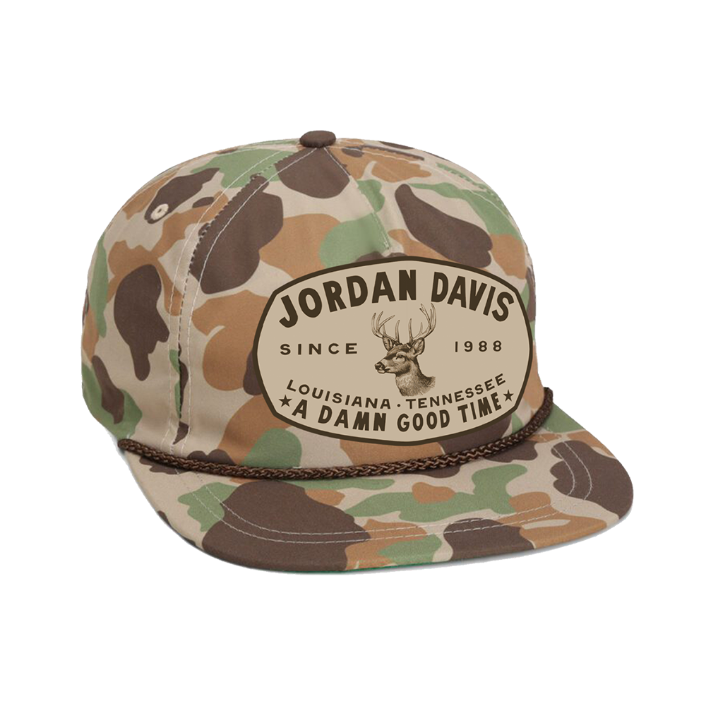 A Damn Good Time Camo Hat