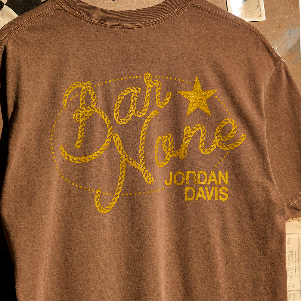 Bar None Tee Back Detail