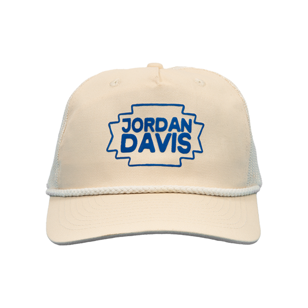 Cream Rope Seager Hat Front