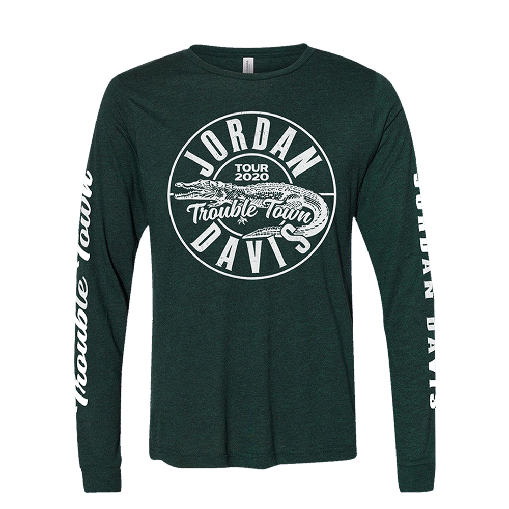 Emerald Alligator Long Sleeve Tee