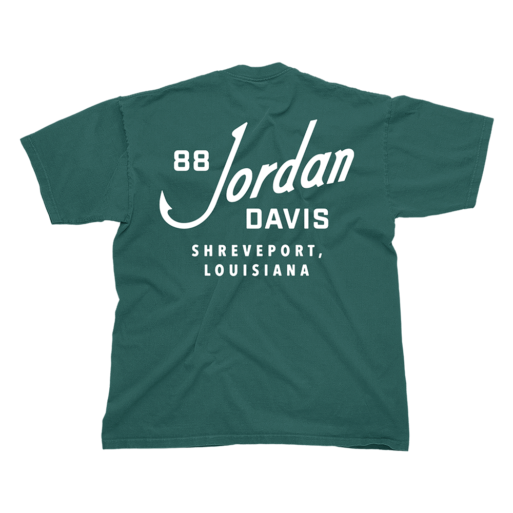 Forest Green Hook Tee Back