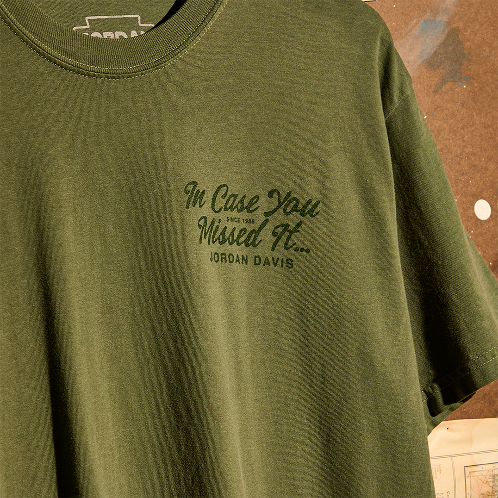ICYMI Tee Front Detail