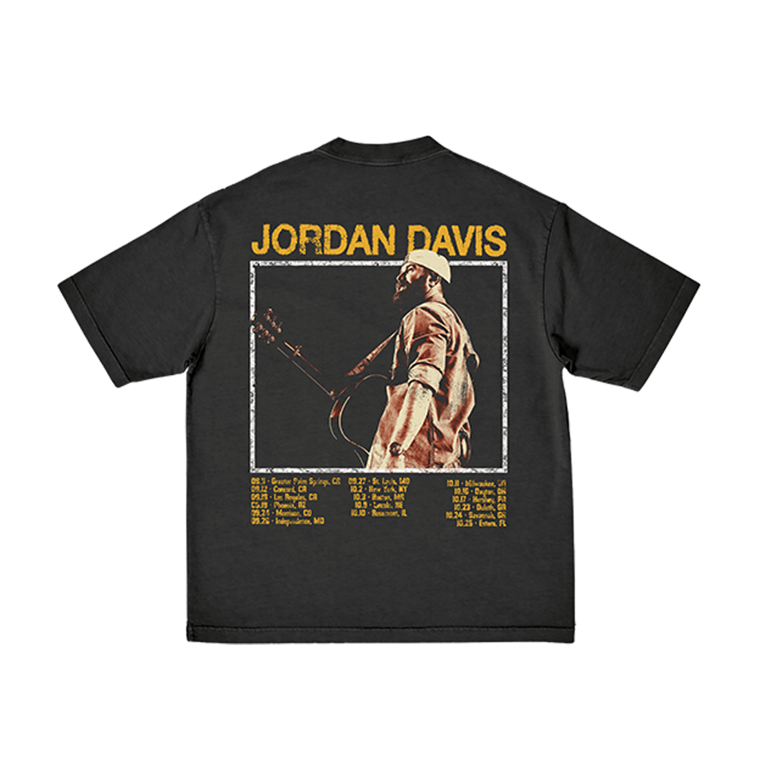 Aint Enough Road Photo Tour Tee Back