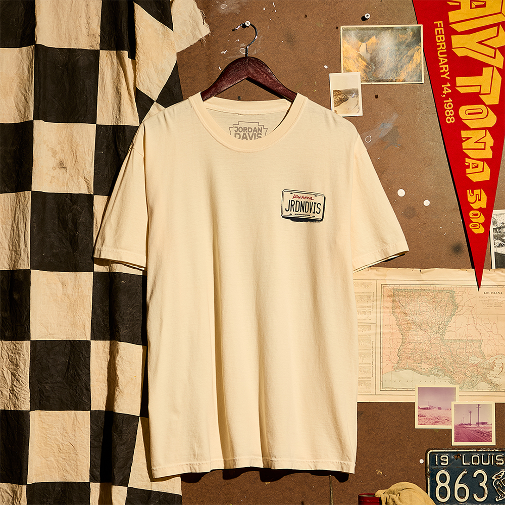 JRDNDVIS Plate Tee Front