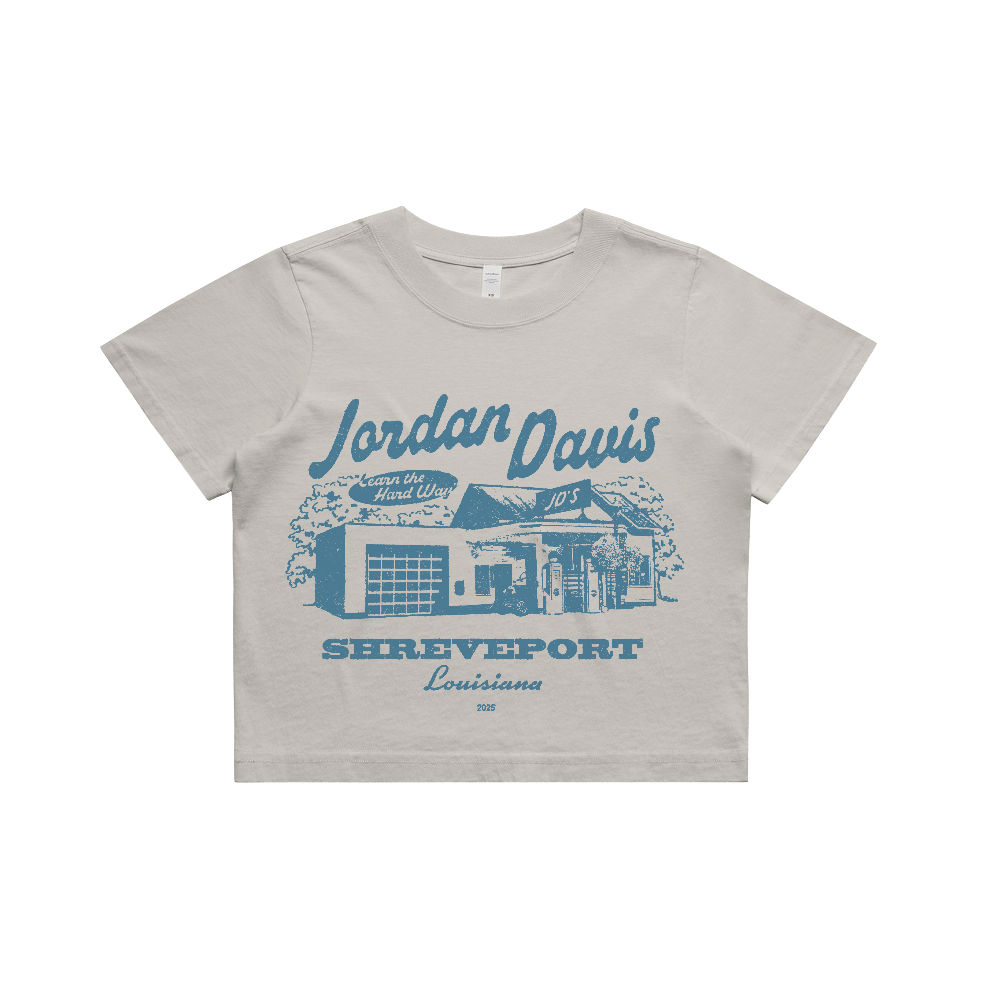Garage Ladies Crop Tee