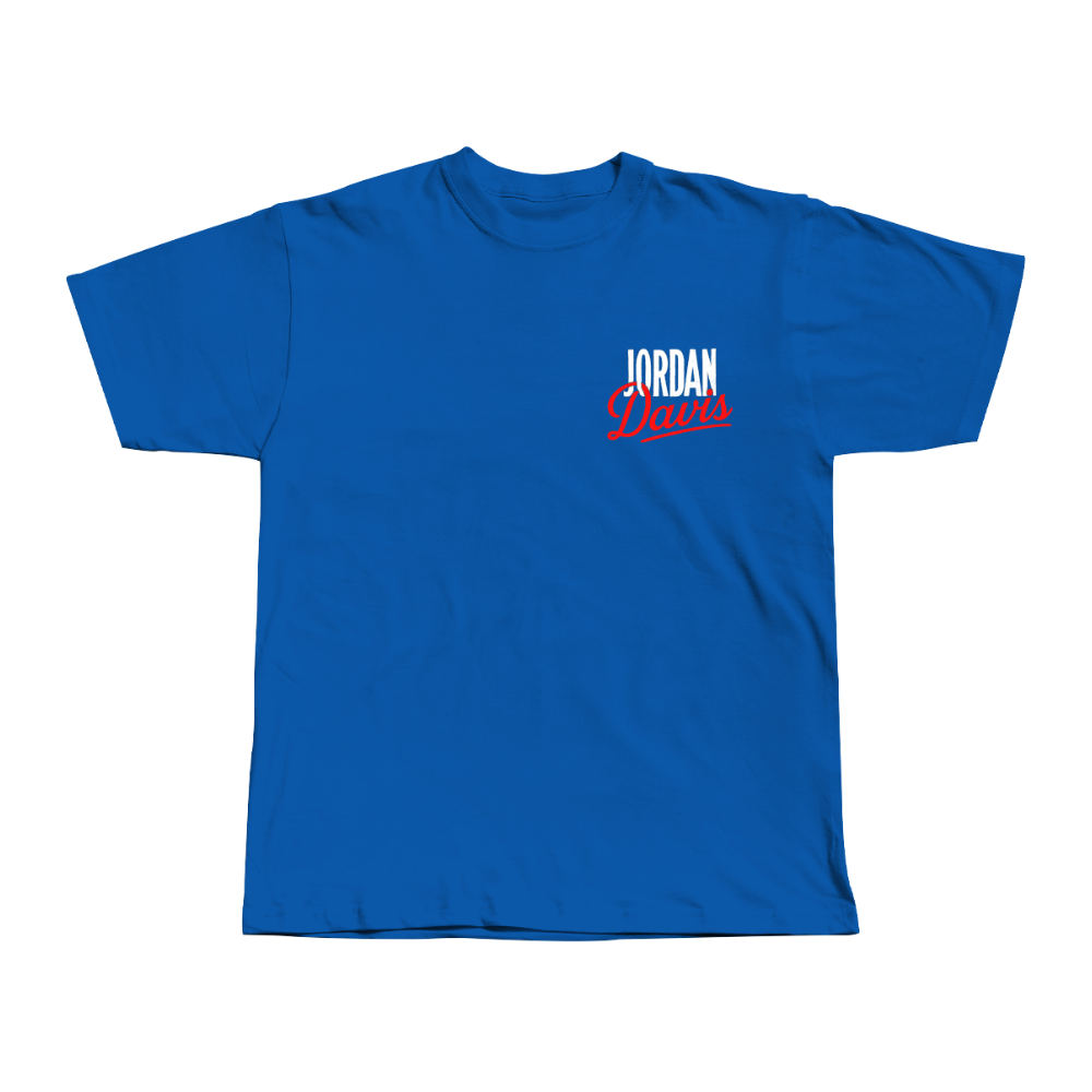 Slow Dance in a Parking Lot Royal Tee Front