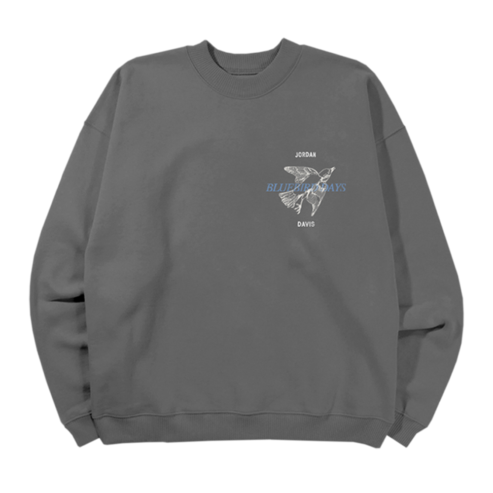 Sunday Saints Gray Crewneck Front