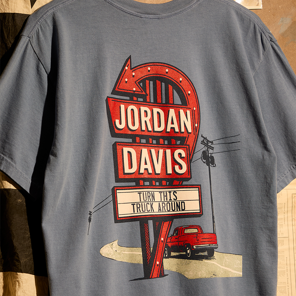 Turn This Truck Around Tee Back Detail