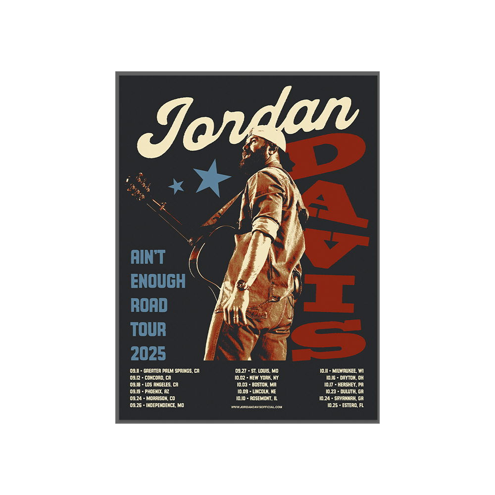 U.S. 2025 Ain’t Enough Road Tour Poster