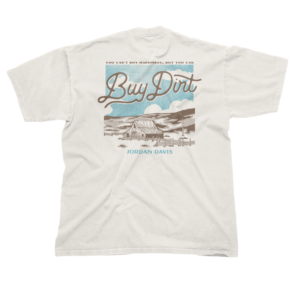 Ivory Buy Dirt Tee Back