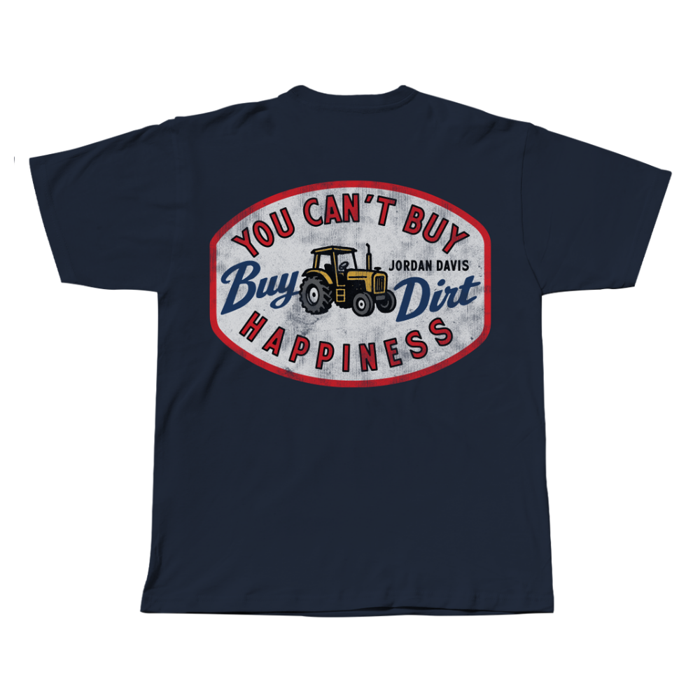 Buy Dirt Happiness T-Shirt Back
