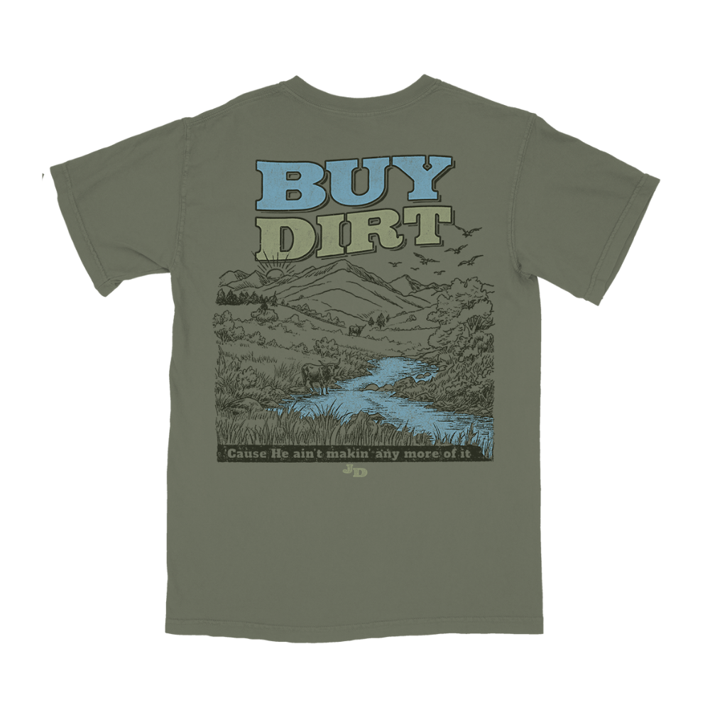 Buy Dirt Landscape T-Shirt Back