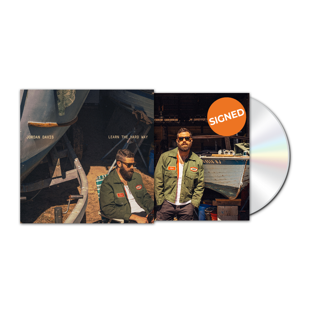 Learn The Hard Way CD Signed Jordan Davis Official Store Learn the hard way cd signed jordan davis official store